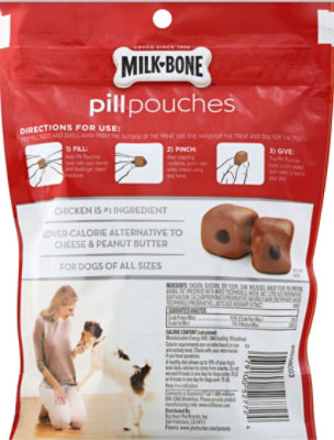 Milk-Bone Pill Pouches Dog Treats With Real Chicken Pouch - 6 Oz - Image 4