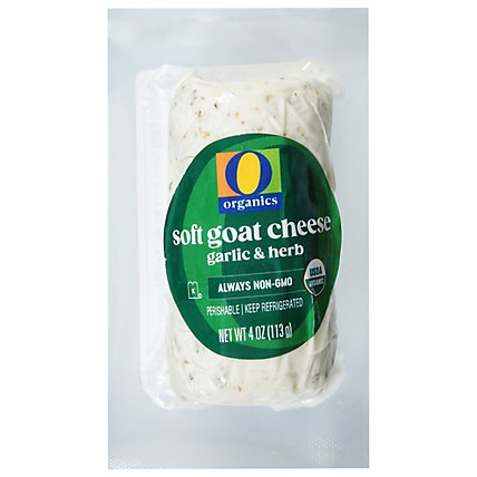 O Organics Organic Cheese Goat Garlic & Herb - 4 Oz - Image 3