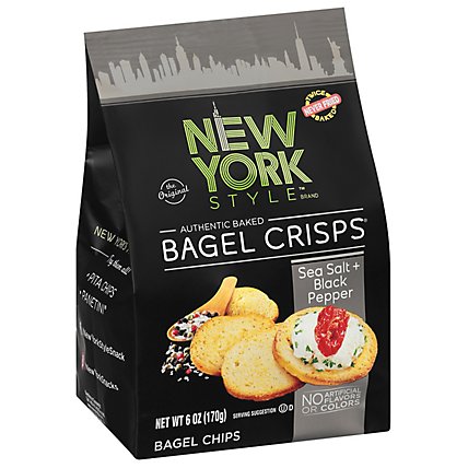 Ny Style Bagel Chip Cracked Pepper - 7.20 Oz - Image 1