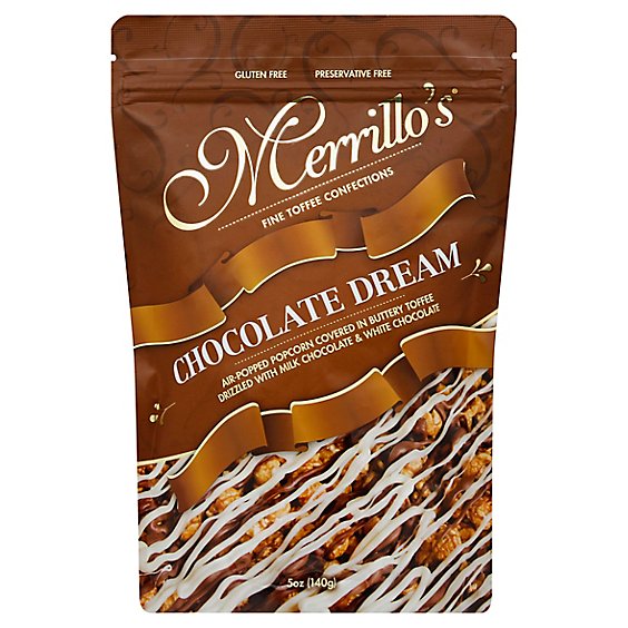 Merrillos Chocolate Dream Popcorn - Each