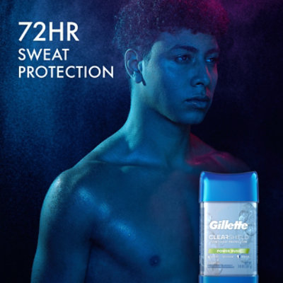 Gillette Antiperspirant Deodorant Clear Gel Power Rush - 2-3.8 Oz - Image 3