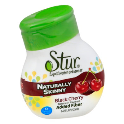 Stur Liq Wtr Enhnc Black Cherry - 3.6 Fl. Oz. - Image 1