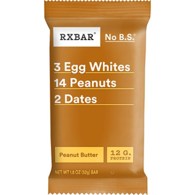 RXBAR Protein Bars Peanut Butter Protein Snack - 1.8 Oz - Image 1