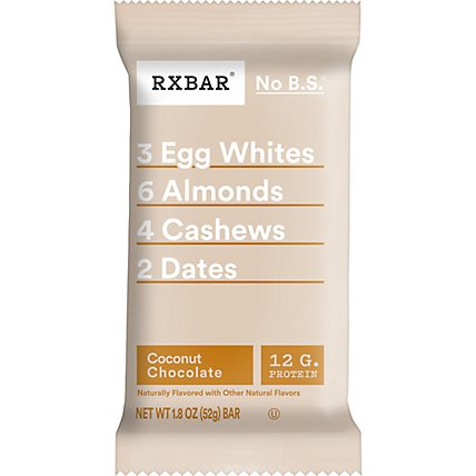 RXBAR Protein Bar 12g Protein Coconut Chocolate - 1.83 Oz - Image 2