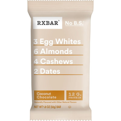 RXBAR Protein Bar 12g Protein Coconut Chocolate - 1.83 Oz - Image 1