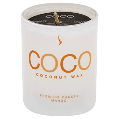 Coconut Candle 2.5oz Mango - Each