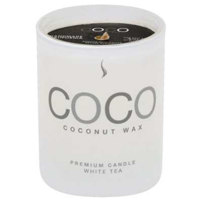 Coconut Candle 2.5oz White Tea - Each