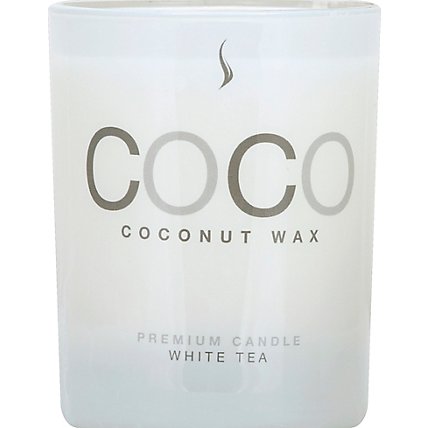Coconut Candle 11oz White Tea - Each - Image 2