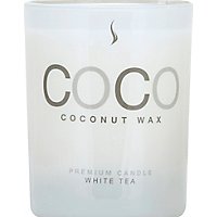 Coconut Candle 11oz White Tea - Each - Image 2