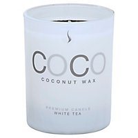 Coconut Candle 11oz White Tea - Each - Image 1