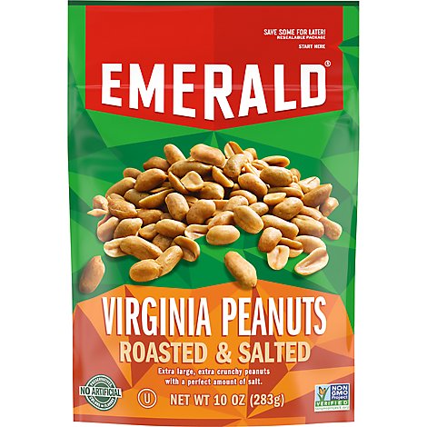 Emerald Peanuts Virginia Roasted & Salted - 10 Oz