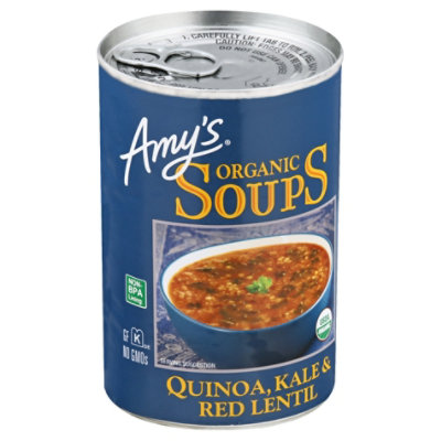 Amy's Quinoa Kale & Red Lentil Soup - 14.4 Oz - Image 1