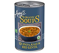 Amys Soups Organic Quinoa Kale & Red Lentil - 14.4 Oz