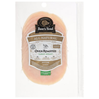 Boars Head Simplicity Per Slice Natural Roasted Turkey Breast - 7 Oz - Image 1