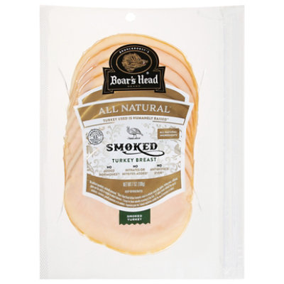 Boars Head Simplicity Smoked Turkey - 7 Oz - Image 1