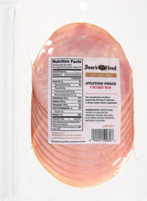 Boars Head Simplicity Applewood Smoked Uncured Ham - 7 Oz - Image 5