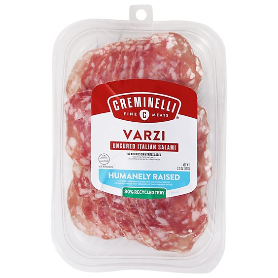 Creminelli Varzi Salami Sliced - 2 Oz