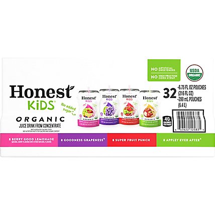 Honest Kids Juice Drink Variety Pack - 32-6.75 Fl. Oz. - Image 6