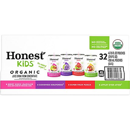 Honest Kids Juice Drink Variety Pack - 32-6.75 Fl. Oz. - Image 2