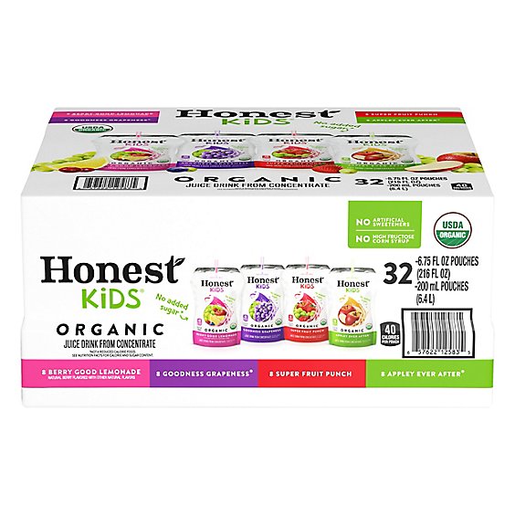 Honest Kids Juice Drink Variety Pack - 32-6.75 Fl. Oz.