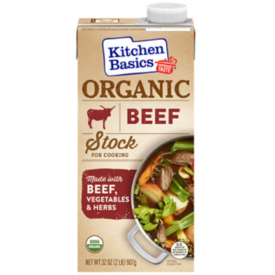 Kitchen Basics Organic Beef Stock Carton - 32 Oz - Image 1