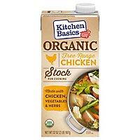 Kitchen Basics Organic Free Range Chicken Stock - 32 Oz - Image 1