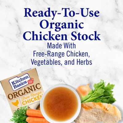 Kitchen Basics Organic Free Range Chicken Stock - 32 Oz - Image 7