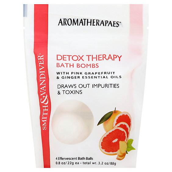 Aromatherapaes Detox Therapy Bath Bombs - 3.2 Oz