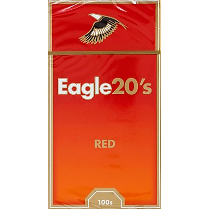 Eagle Cigarettes 20s Red 100s - Pack - Image 2