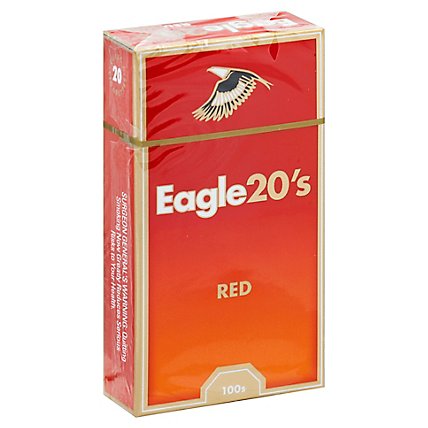 Eagle Cigarettes 20s Red 100s - Pack - Pavilions
