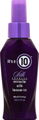 Its A 10 Miracle Silk Express Silk Leave-In - 4 Fl. Oz. - Image 2