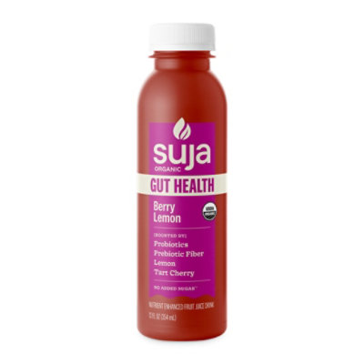 Suja Organic Gut Health Berry Lemon Cold Pressed Juice - 12 Fl. Oz. - Image 1