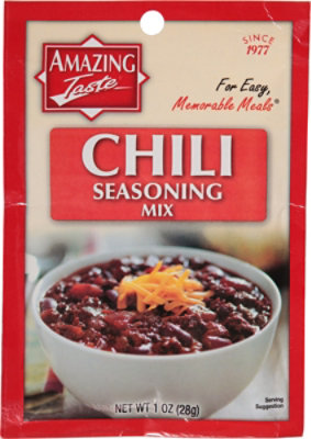 Amazing Taste Chili Seasoning Packet - 1 Oz - Image 2