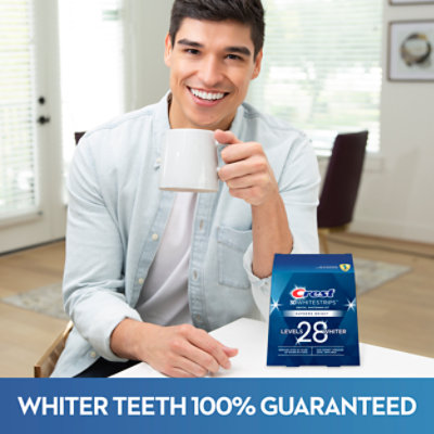 Crest 3D Whitestrips Supreme Bright 24 Levels Whiter Dental Whitening Kit - 21 Count - Image 7