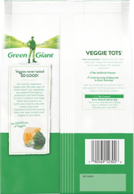 Green Giant Veggie Tots Broccoli & Cheese - 16 Oz - Image 5