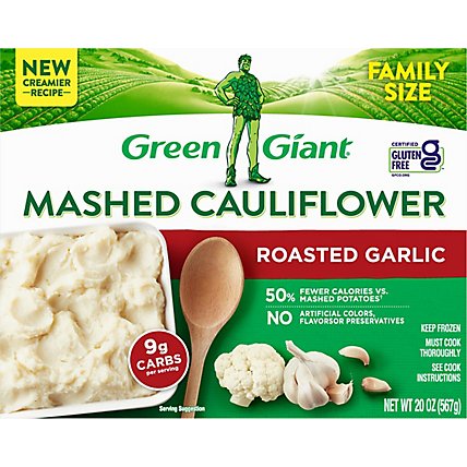 Green Giant Cauliflower Mashed Garlic & Herb - 20 Oz - Image 6