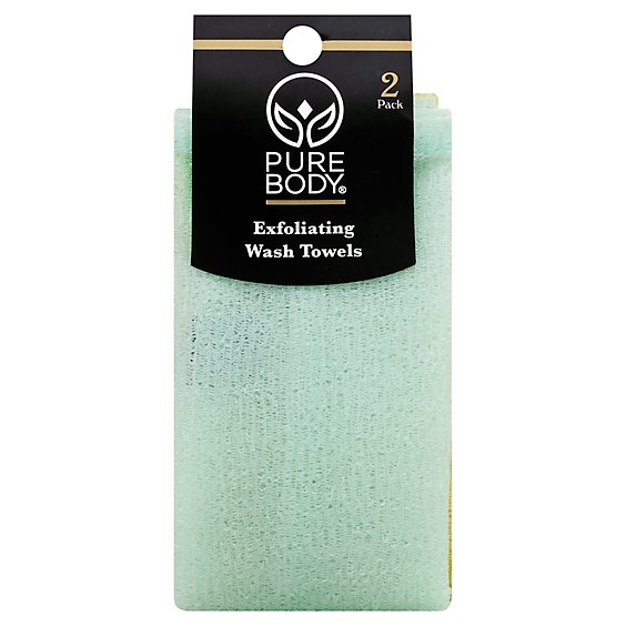 Pure Body Exfoliat Washcloth - 1 Each