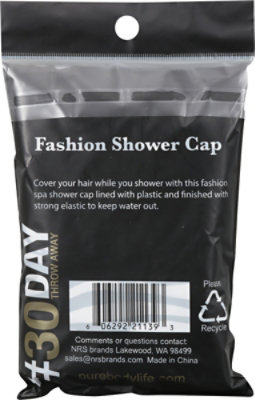 Pure Body Shower Cap - 1 Each - Image 4