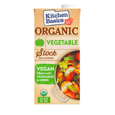 Kitchen Basics Organic Vegetable Stock Carton - 32 Oz - Image 1