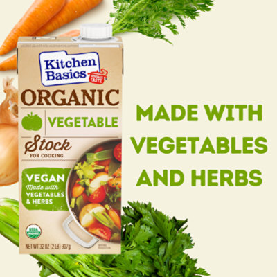 Kitchen Basics Organic Vegetable Stock Carton - 32 Oz - Image 5