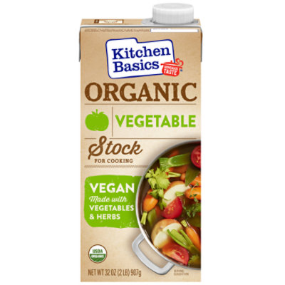 Kitchen Basics Organic Vegetable Stock Carton - 32 Oz - Image 1