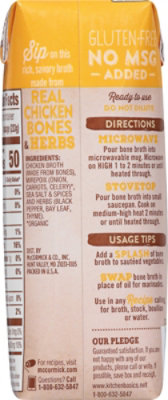 Kitchen Basics Original Chicken Bone Broth Carton - 8.25 Oz - Image 3