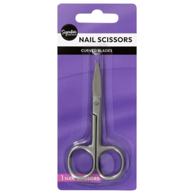 Signature Select/Care Nail Scissors Curved Blades - Each - Image 2