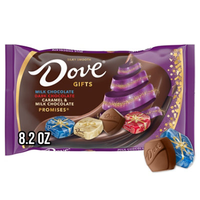 DOVE PROMISES Christmas Assorted Chocolate Candy Gift Bag - 8.20 Oz