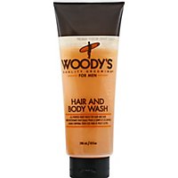 Woodys Hair & Body Wash Mens - 10 Oz - Image 2