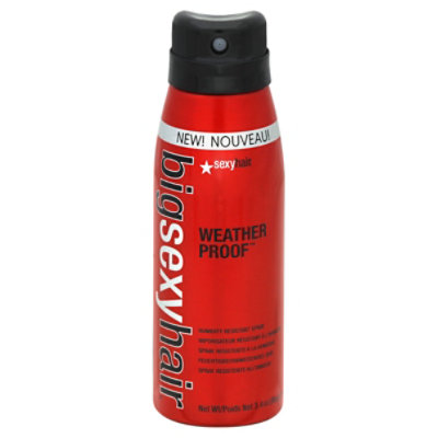 SexyHair Big Weather Proof Humidity Resistant Finishing Spray, 5 oz