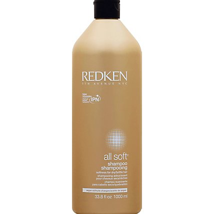 Redken Shampoo All Soft - 33.8 Oz - Image 2