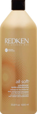 Redken Conditioner All Soft - 33.8 Oz - Image 2