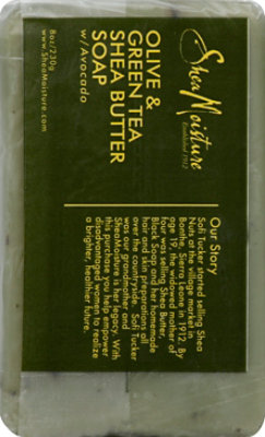 SheaMoisture Soap Shea Butter Olive & Green Tea - 8 Oz - Image 3