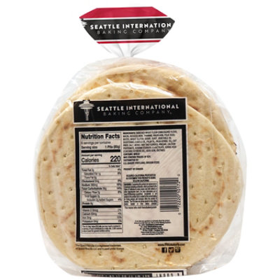 Seattle International Baking Company Pita Greek Traditional White - 17 Oz - Image 5